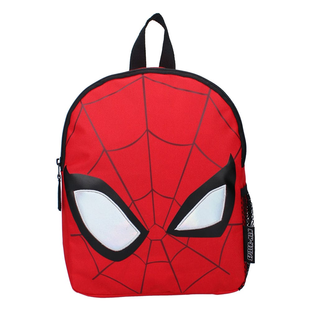 Spider-Man Backpack Fluffy Friends Red 32 cm - MangaShop.ro
