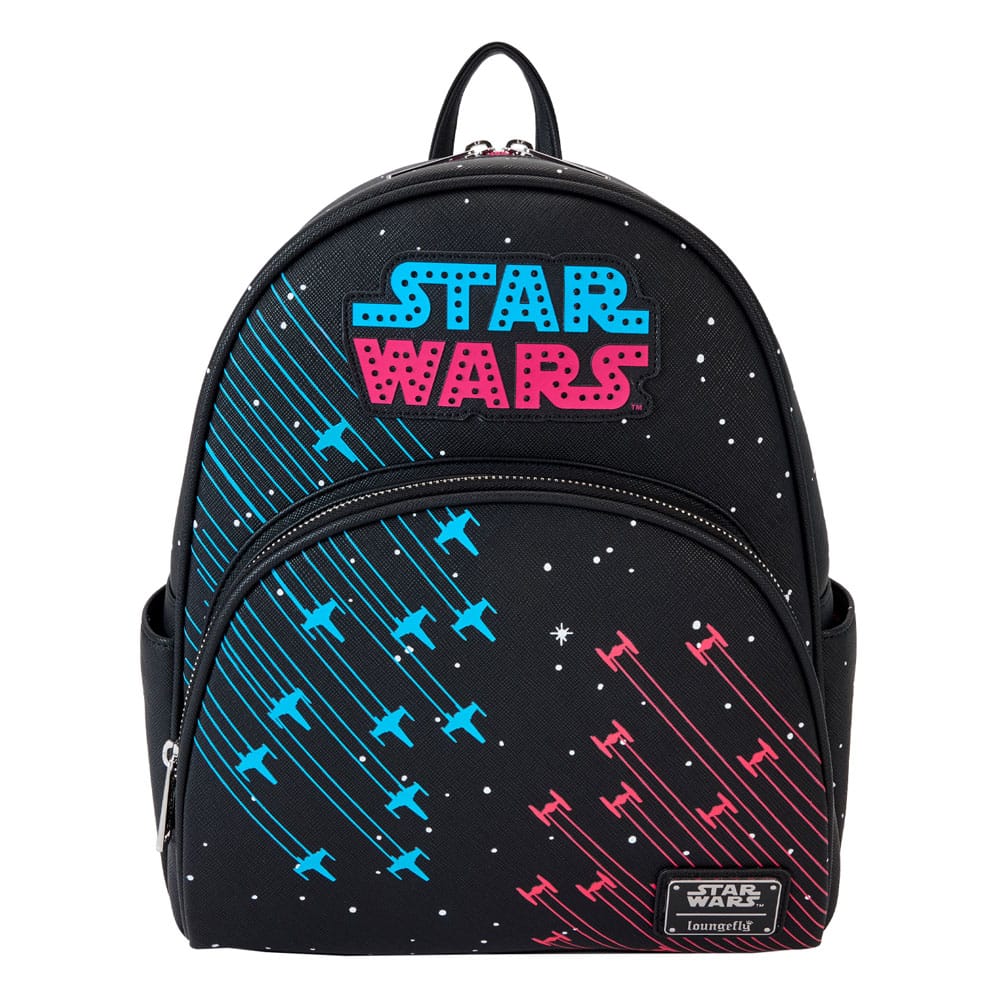 Star Wars by Loungefly Backpack Mini Neon 70s - MangaShop.ro