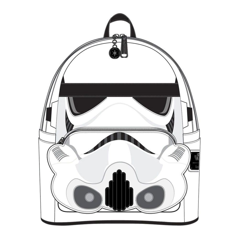 Star Wars by Loungefly Backpack Stormtrooper - MangaShop.ro