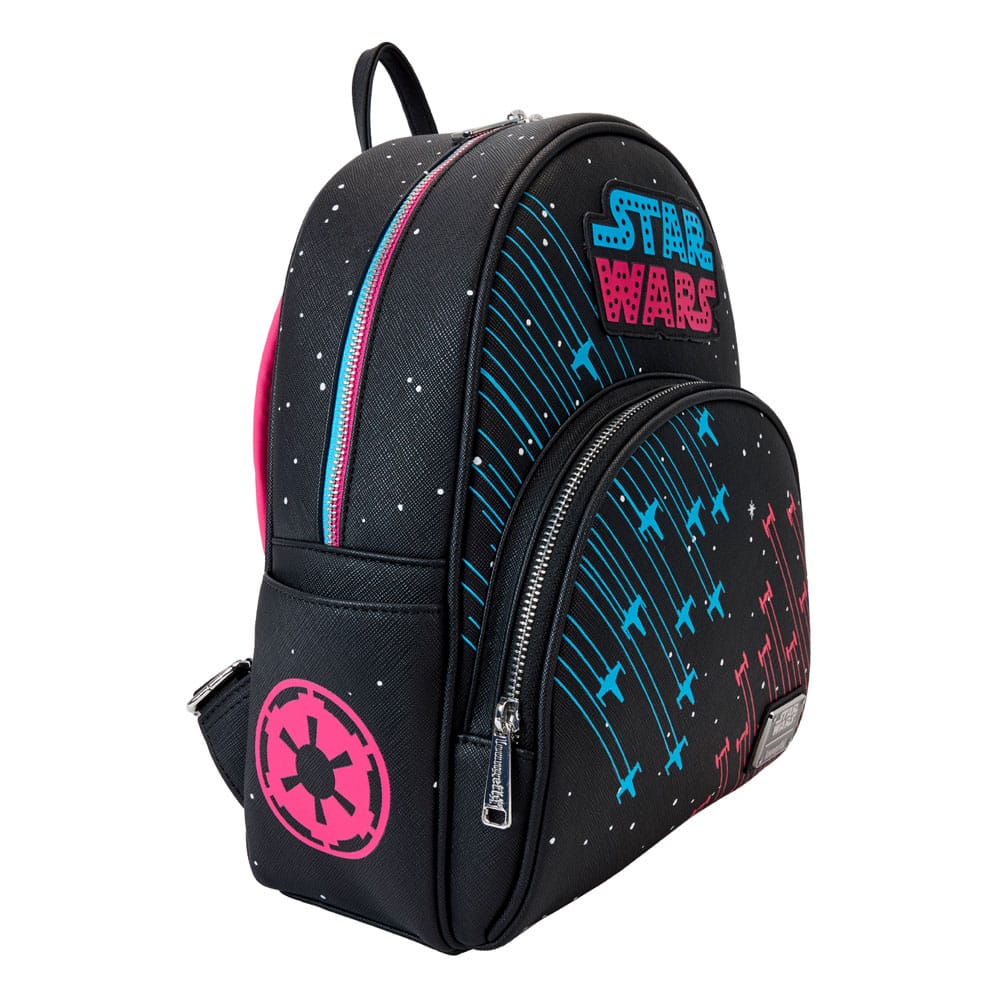 Star Wars by Loungefly Backpack Mini Neon 70s - MangaShop.ro