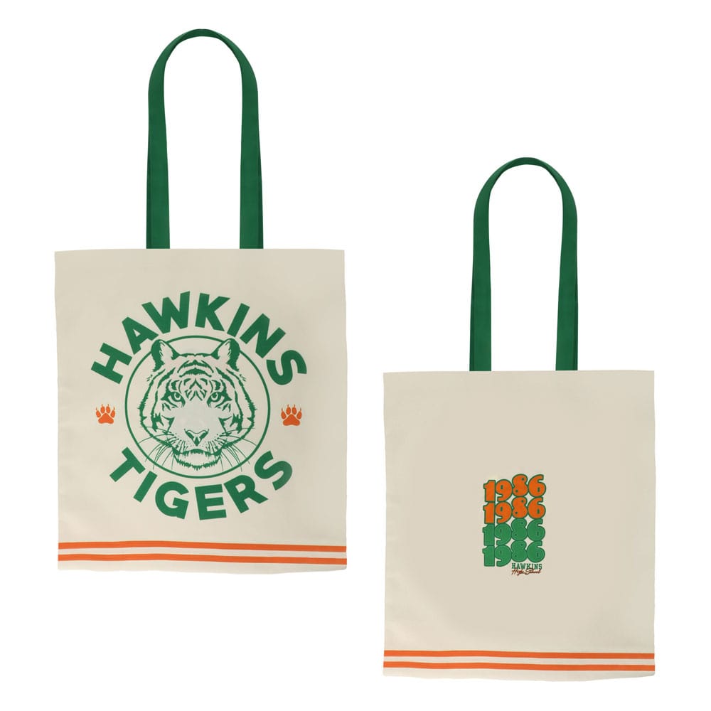 Stranger Things Tote Bag Hawkins Tigers - MangaShop.ro