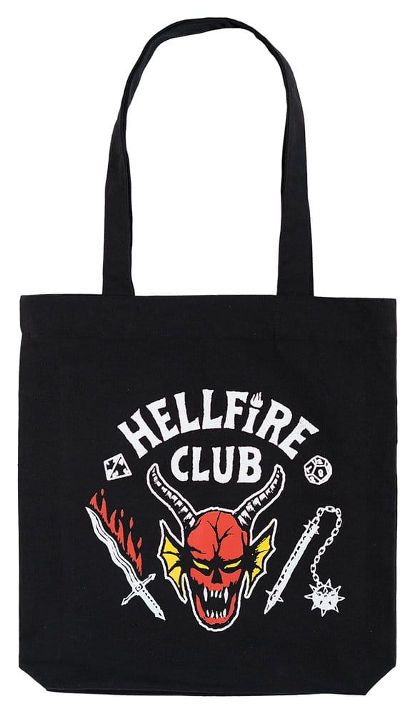 Stranger Things Tote Bag Hellfire Club - MangaShop.ro