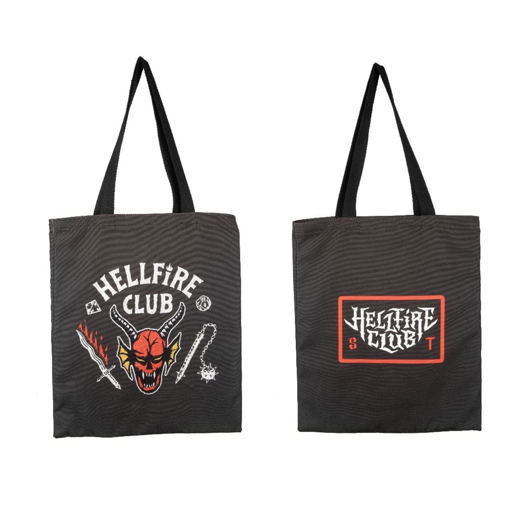 Stranger Things Tote Bag Hellfire Club - MangaShop.ro