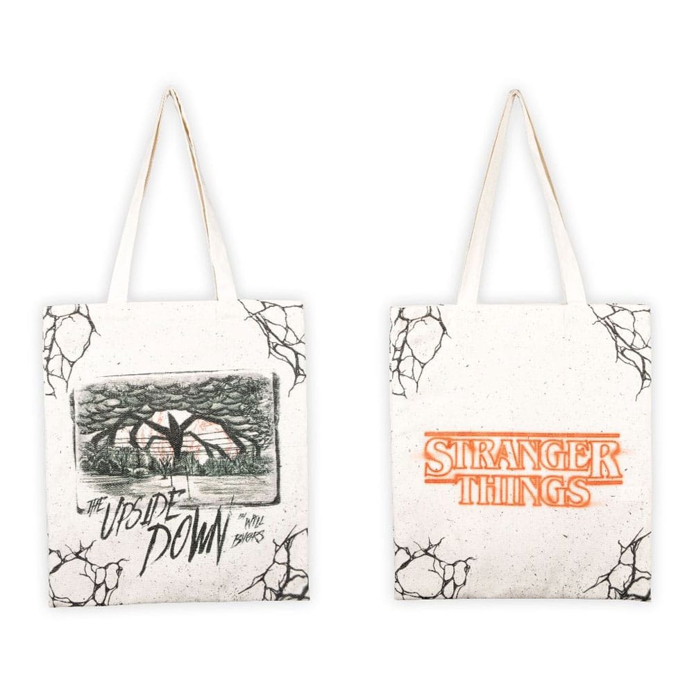 Stranger Things Tote Bag Upsidedown - MangaShop.ro