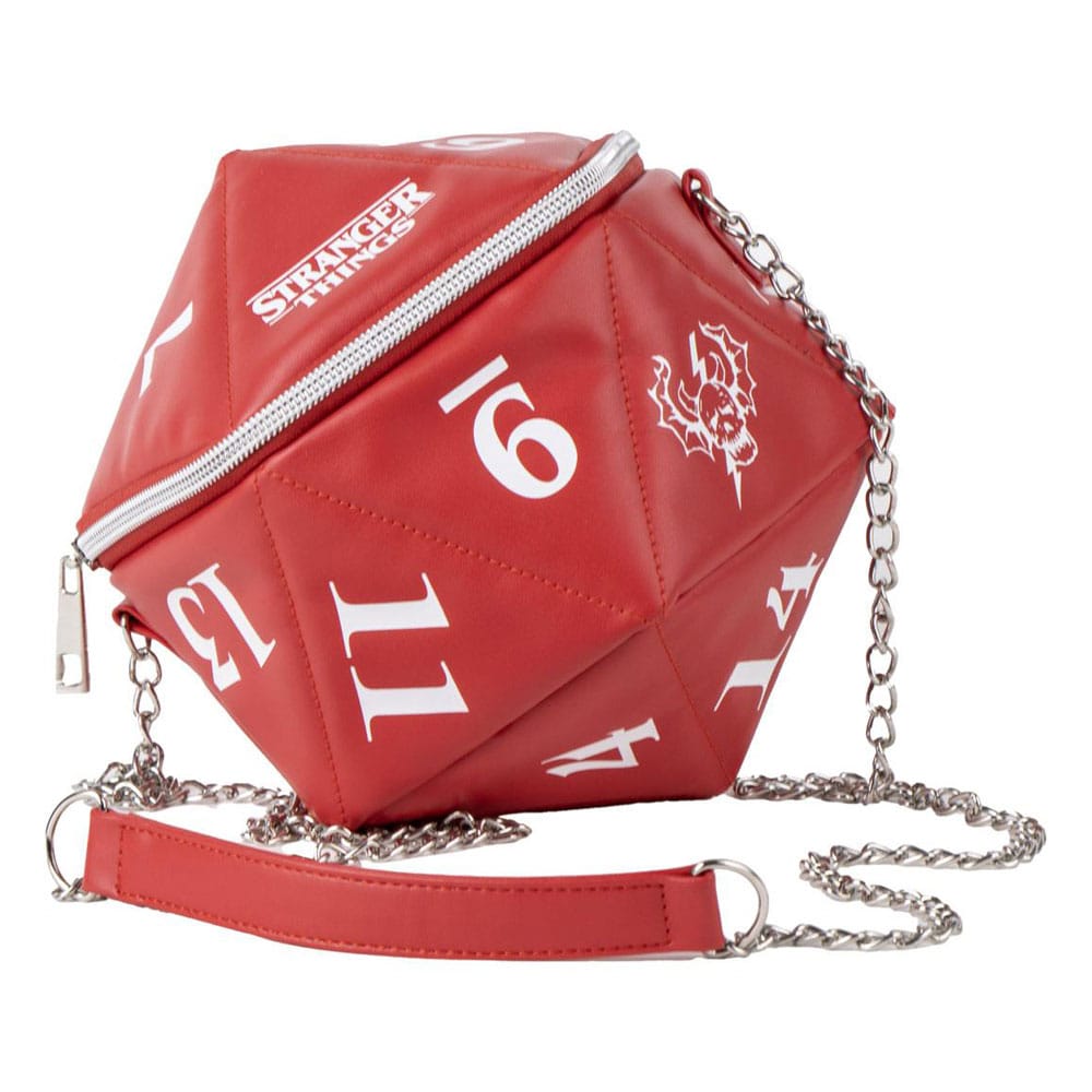 Stranger Things Faux Leather Handbag D&D Dice - MangaShop.ro
