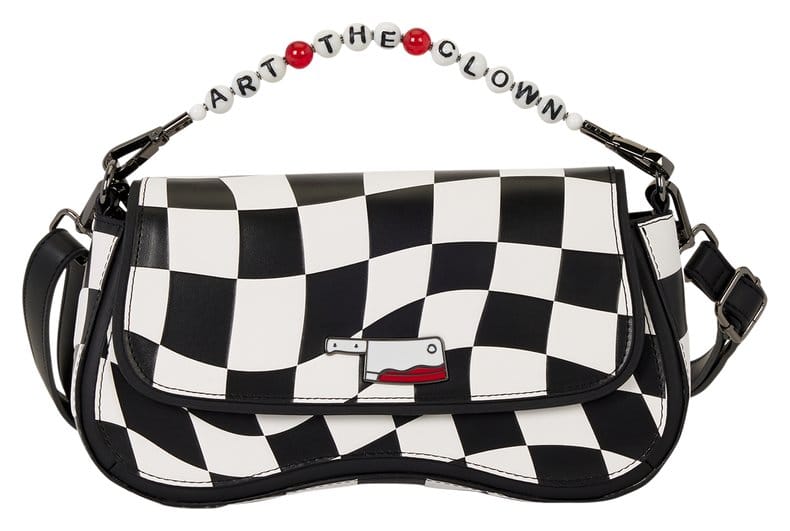 Terrifier by Loungefly Crossbody Bag Art the Clown Checkered - MangaShop.ro