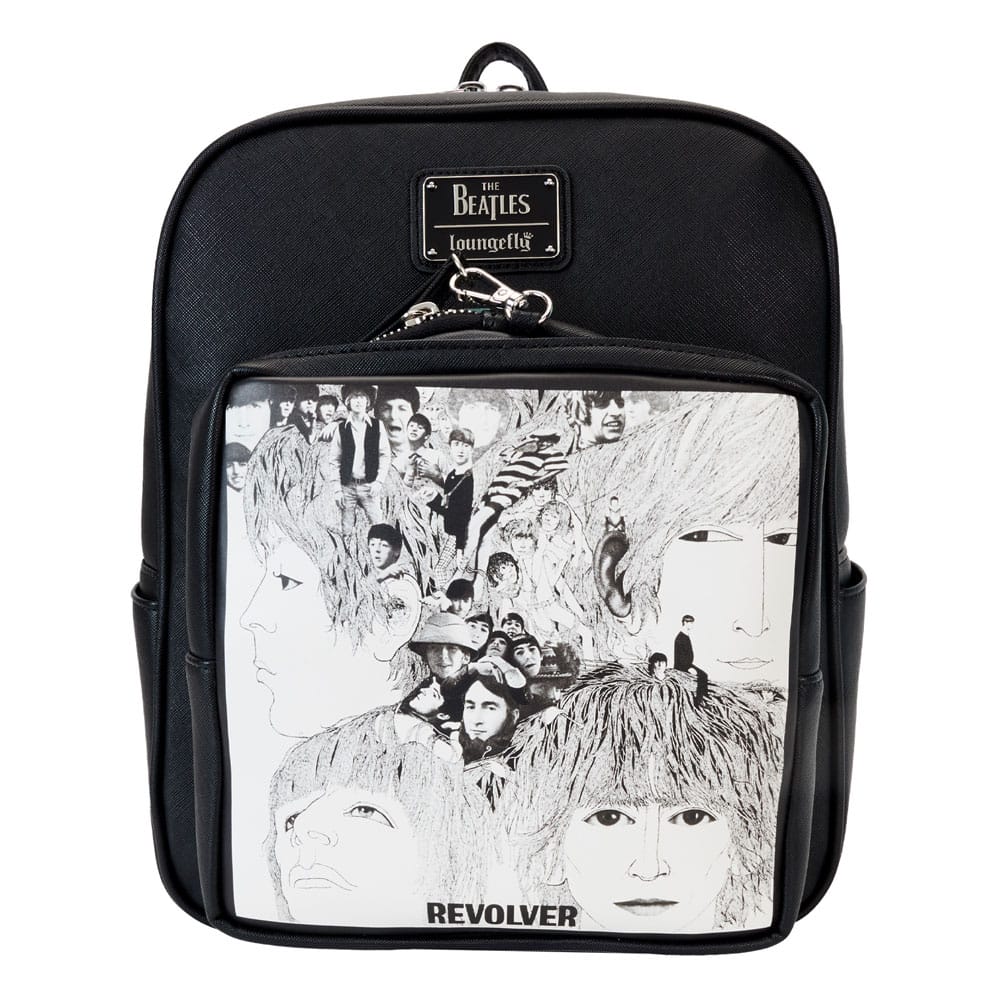 The Beatles by Loungefly Mini Backpack Revolver Album with Record Pouch - MangaShop.ro