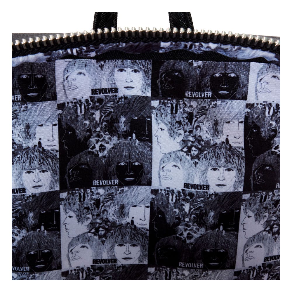 The Beatles by Loungefly Mini Backpack Revolver Album with Record Pouch - MangaShop.ro