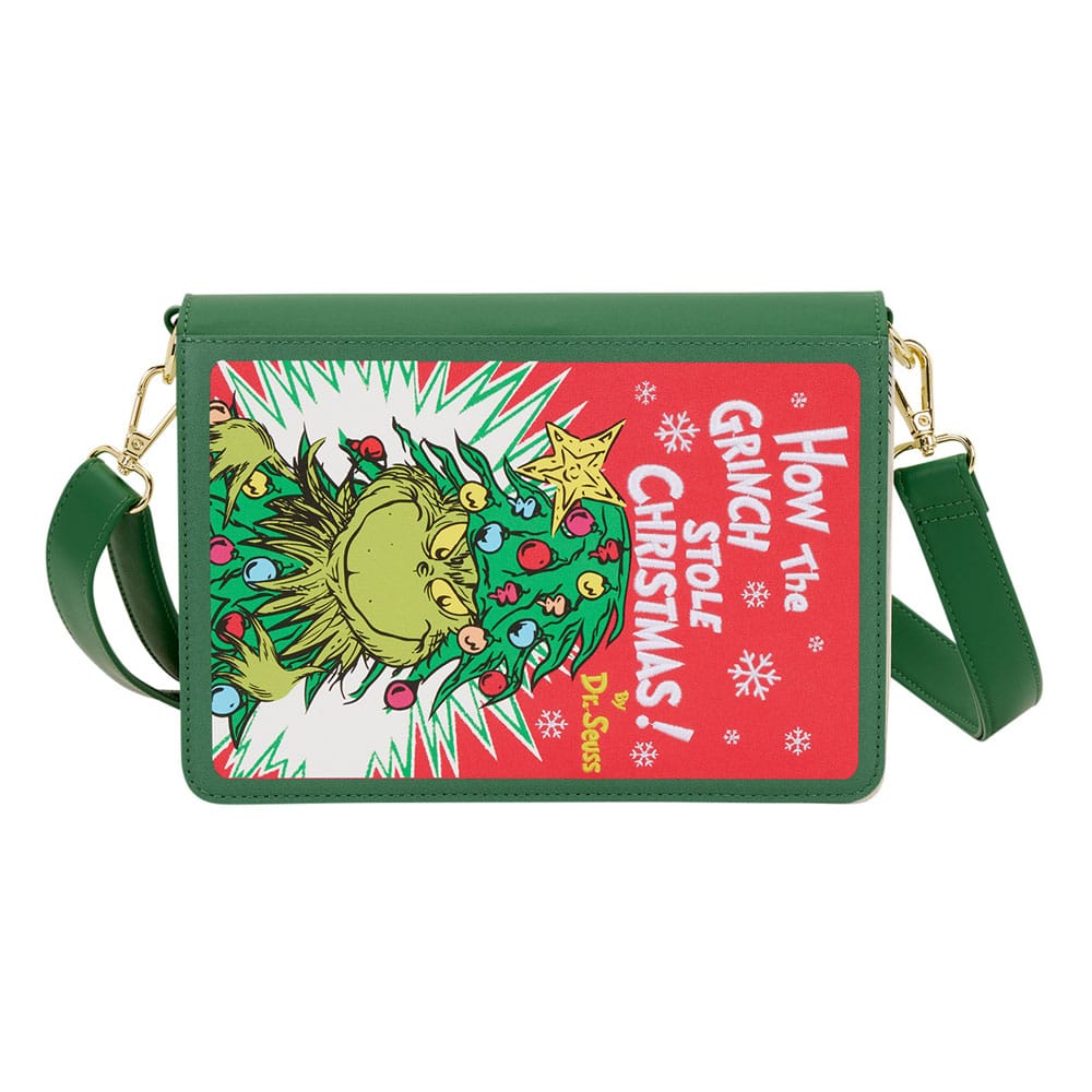 Dr. Seuss by Loungefly Crossbody Bag Grinch Holiday - MangaShop.ro