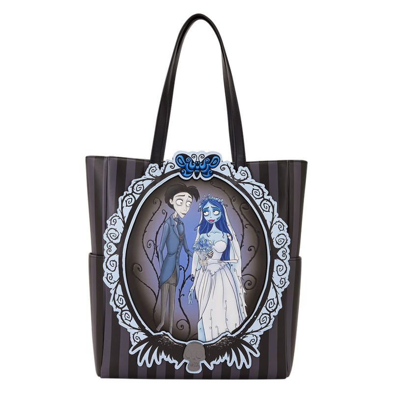 Warner Bros by Loungefly Canvas Tote Bag Corpse Bride - MangaShop.ro
