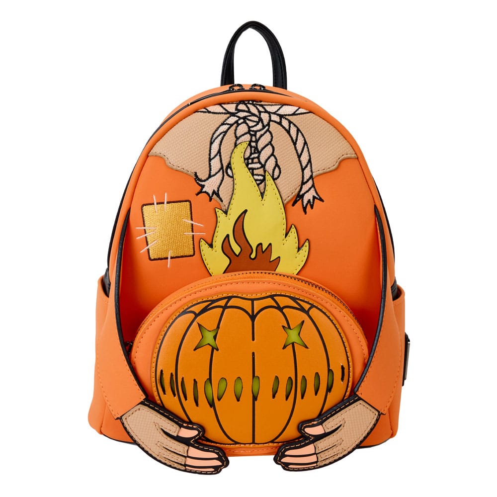 Trick R Treat by Loungefly Mini Backpack Flaming Head - MangaShop.ro