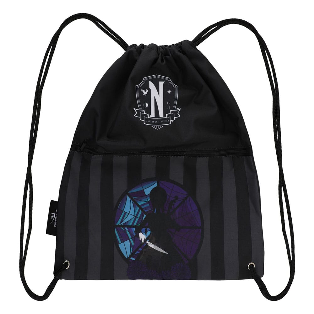 Wednesday Drawstring Bag  Wednesday with Cello - MangaShop.ro