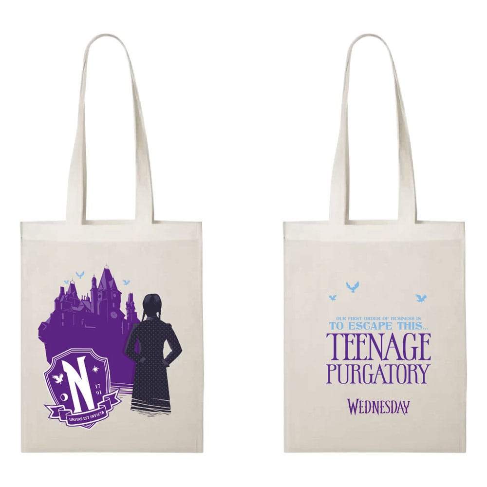 Wednesday Tote Bag Teen - MangaShop.ro