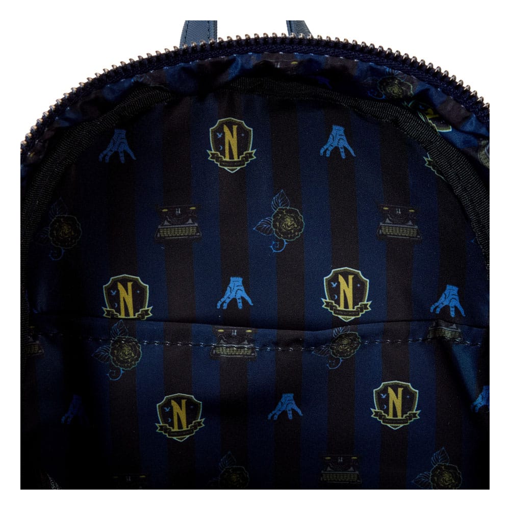 Wednesday by Loungefly Backpack Mini Nevermore Academy - MangaShop.ro