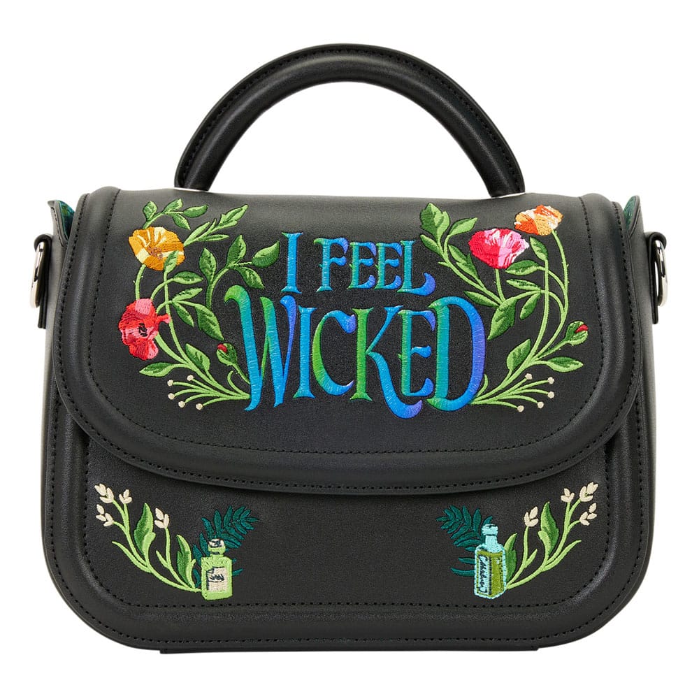 Universal by Loungefly Crossbody Bag Wicked For Good I Feel Wicked - MangaShop.ro