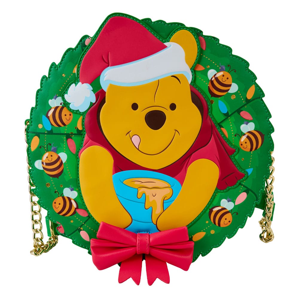 Disney by Loungefly Crossbody Winnie the Pooh Stuck in Wreath - MangaShop.ro