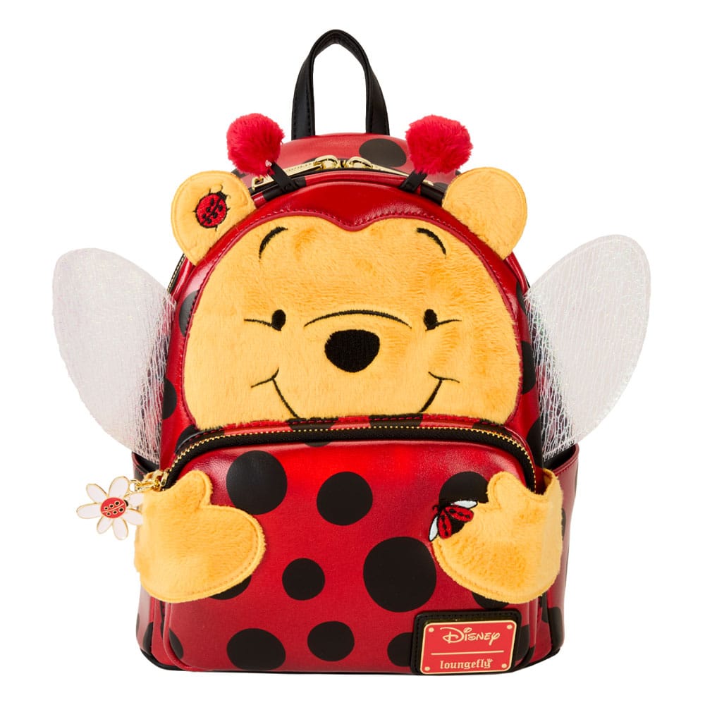 Disney by Loungefly Mini Backpack Winnie the Pooh Ladybug Cosplay - MangaShop.ro