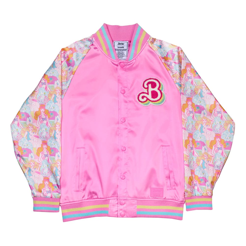 Mattel by Loungefly Jacket Unisex Barbie 65th Anniversary Size XL - MangaShop.ro