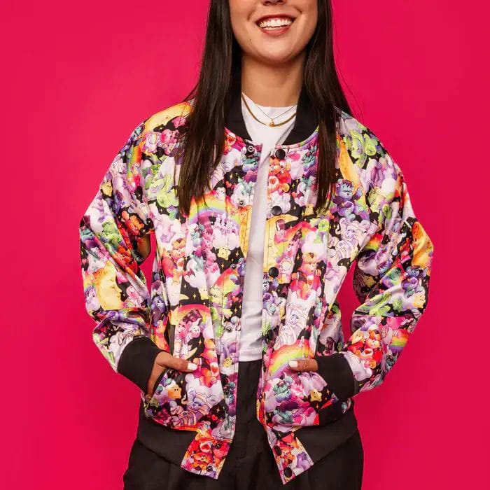 The Care Bears x Universal Monsters by Loungefly Bomber Jacket Unisex Barbie 65th Anniversary - MangaShop.ro