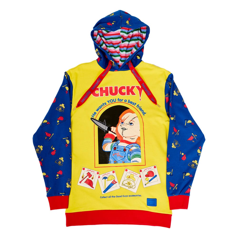 Child's Play by Loungefly hooded jacket Chucky Size XL - MangaShop.ro