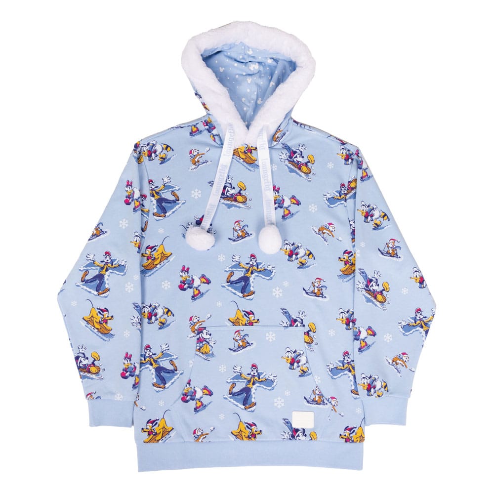 Disney by Loungefly hooded jacket Mickey and Friends Winter Wonderland Size S - MangaShop.ro