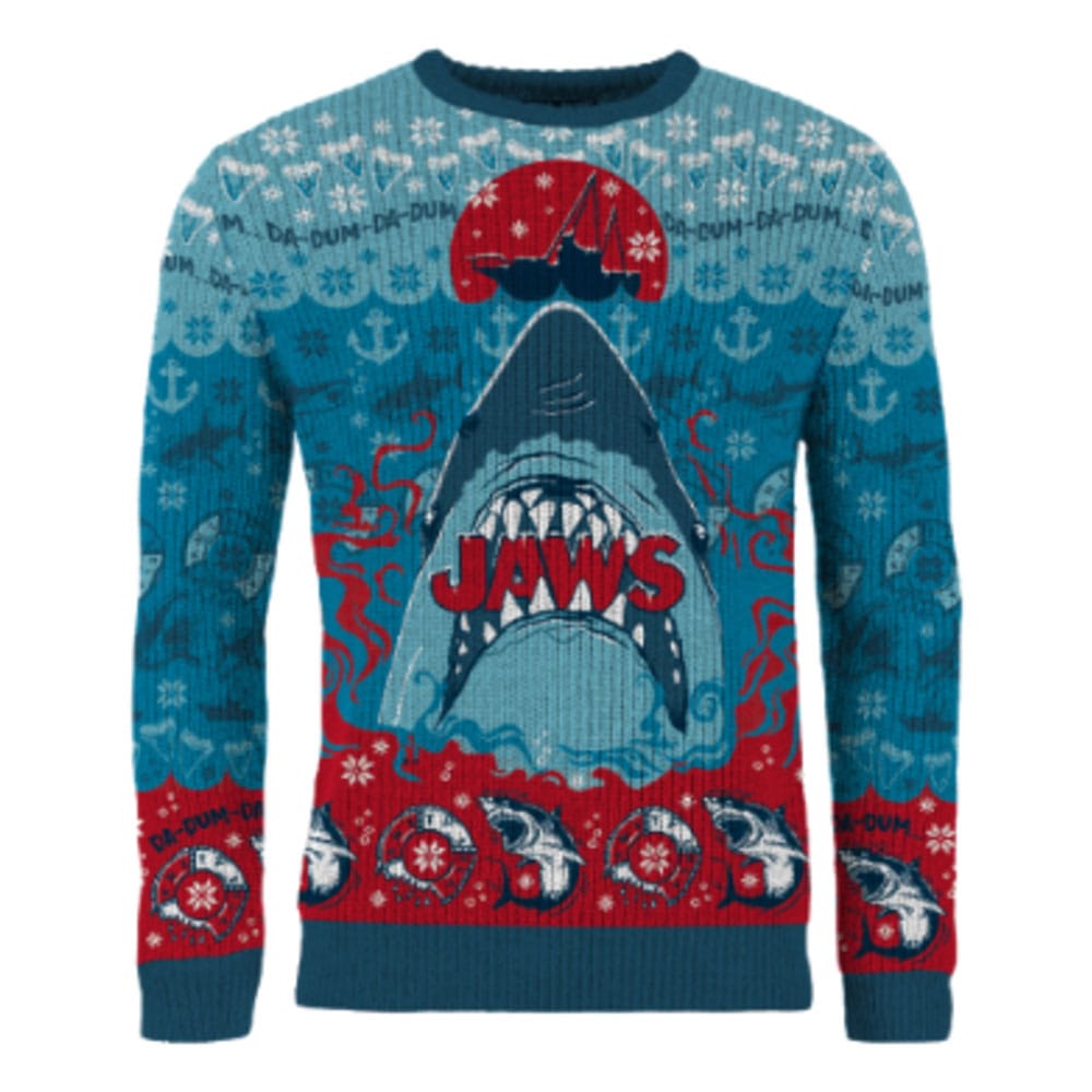Jaws Christmas Sweater Jaws - MangaShop.ro