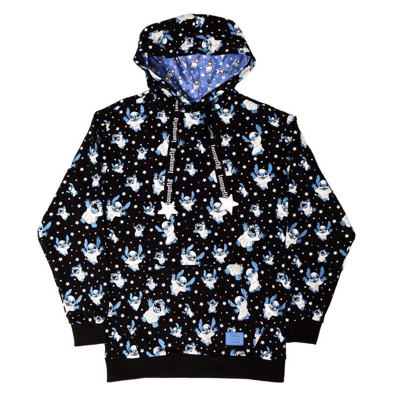 Lilo&Stich by Loungefly hooded jacket Ghost  Size S - MangaShop.ro