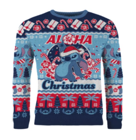 Lilo & Stitch Christmas Sweater Stitch Aloha Christmas - MangaShop.ro