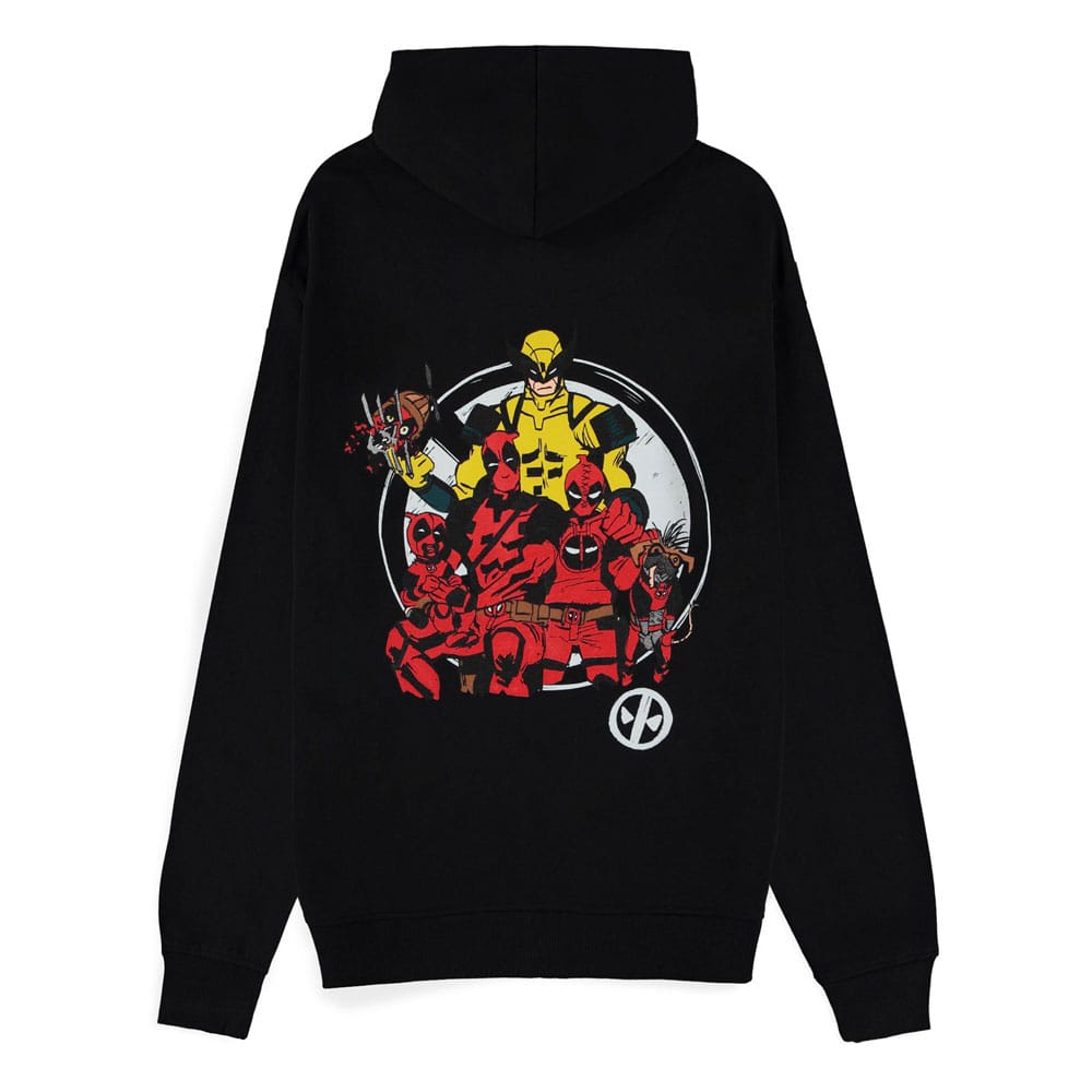 Deadpool Zipper Hoodie Sweater Family Portrait Size XL - MangaShop.ro
