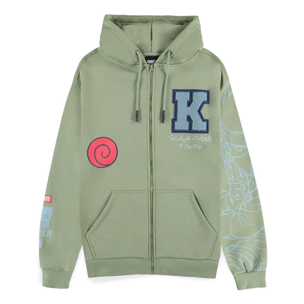 Naruto Zipper Hoodie Kakashi - MangaShop.ro