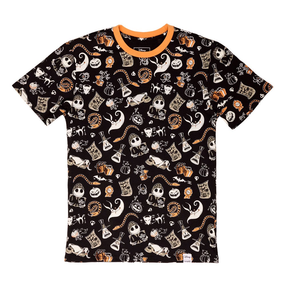 Nightmare before Christmas by Loungefly Tee T-Shirt Unisex Major Party Size S - MangaShop.ro