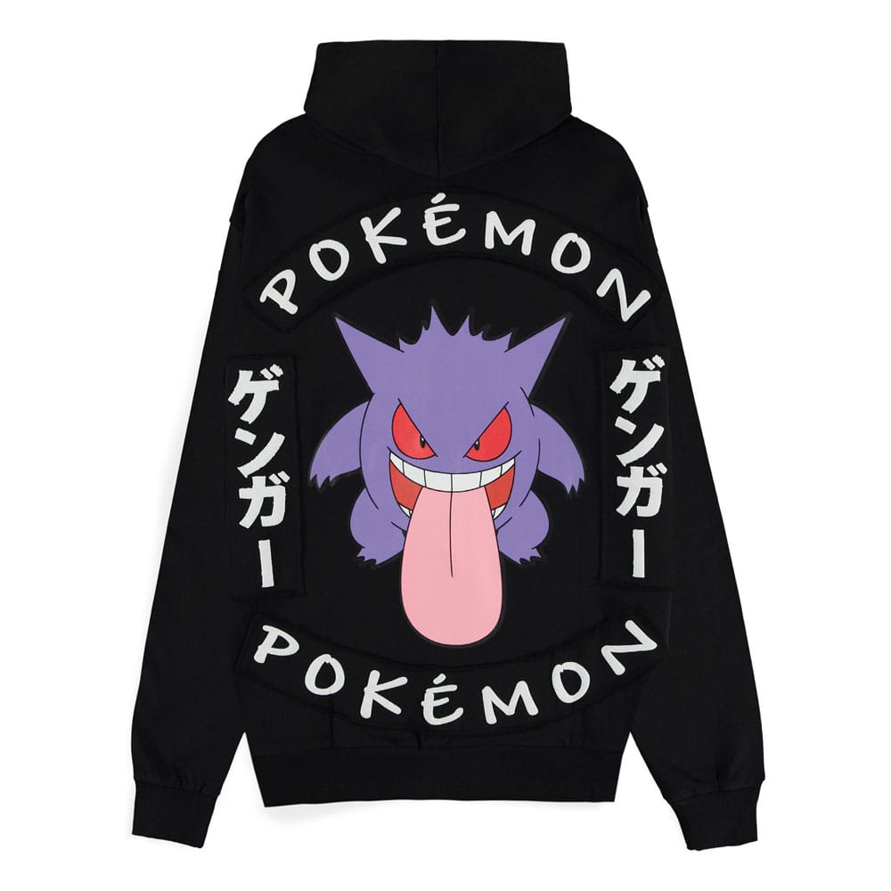 Pokemon Zipper Hoodie Gengar Locked Up Size S - MangaShop.ro