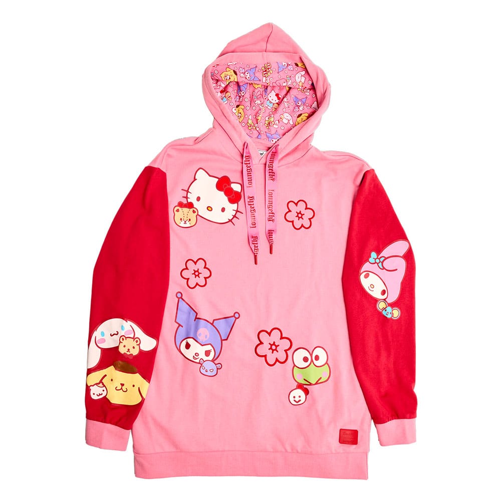 Sanrio by Loungefly Hoodie Sweater Unisex Sanrio & Friends Size L - MangaShop.ro