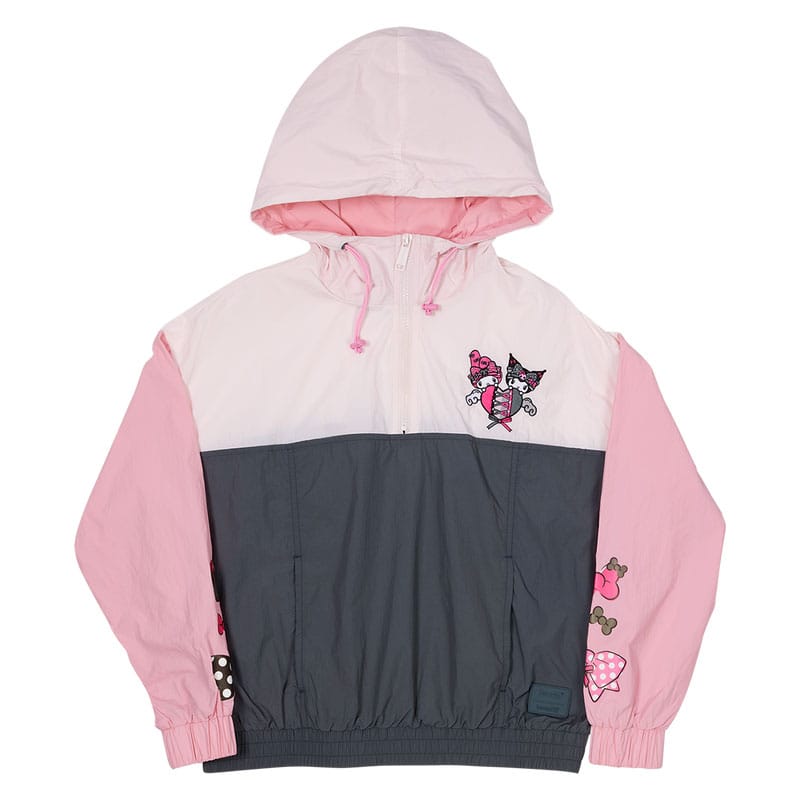 Sanrio by Loungefly Windbreaker Jacket My Melody and Kuromi - MangaShop.ro