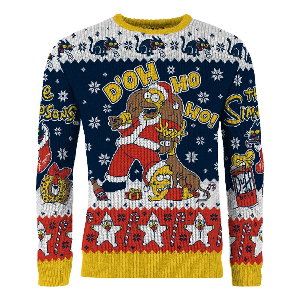 Simpsons Christmas Sweater D'oh Ho Ho! - MangaShop.ro
