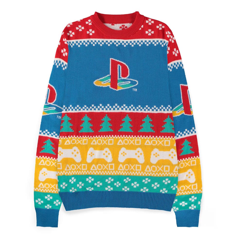 PlayStation Sweater Logo (Christmas Jumper) - MangaShop.ro