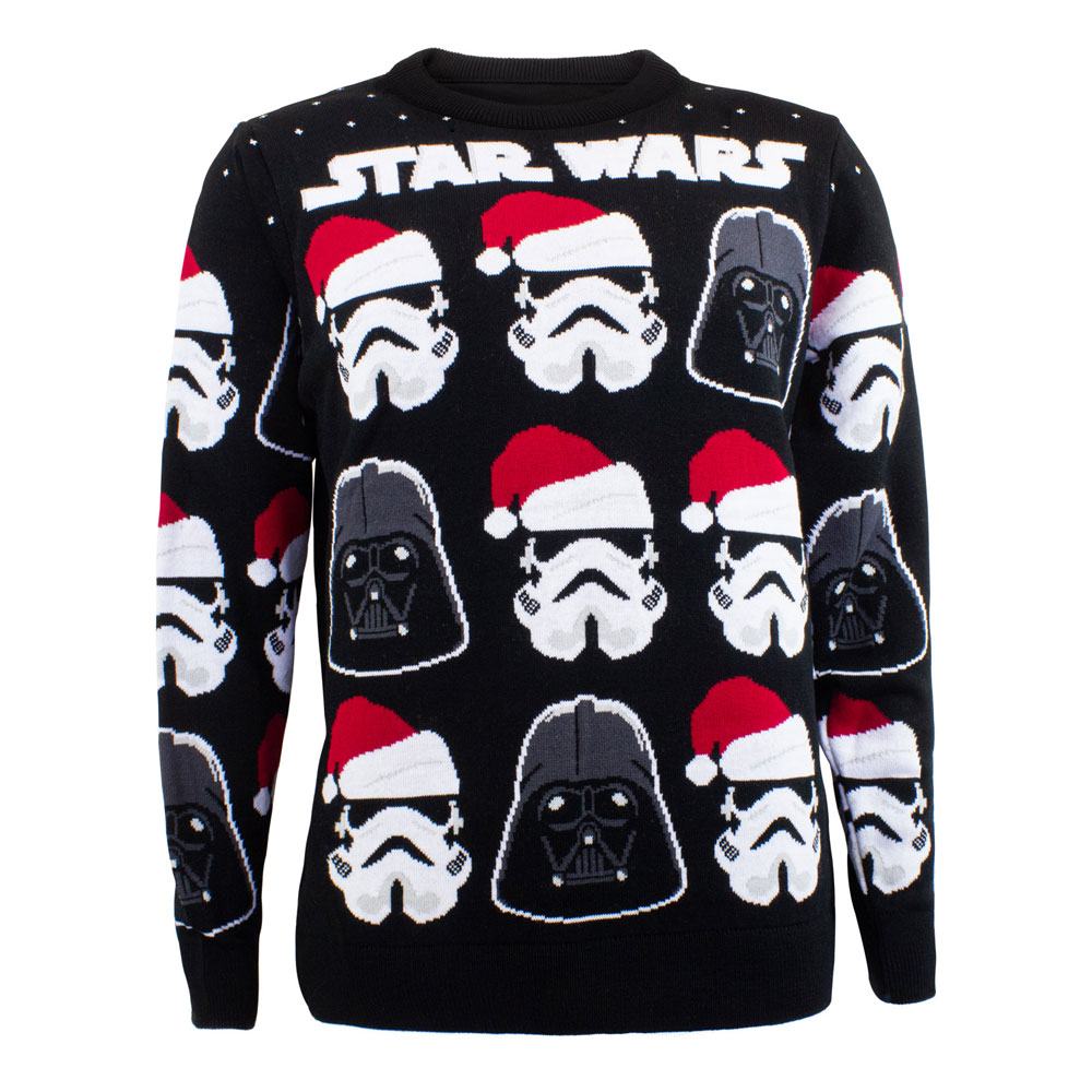 Star Wars Sweatshirt Christmas Jumper Darth Vader / Stormtrooper - MangaShop.ro