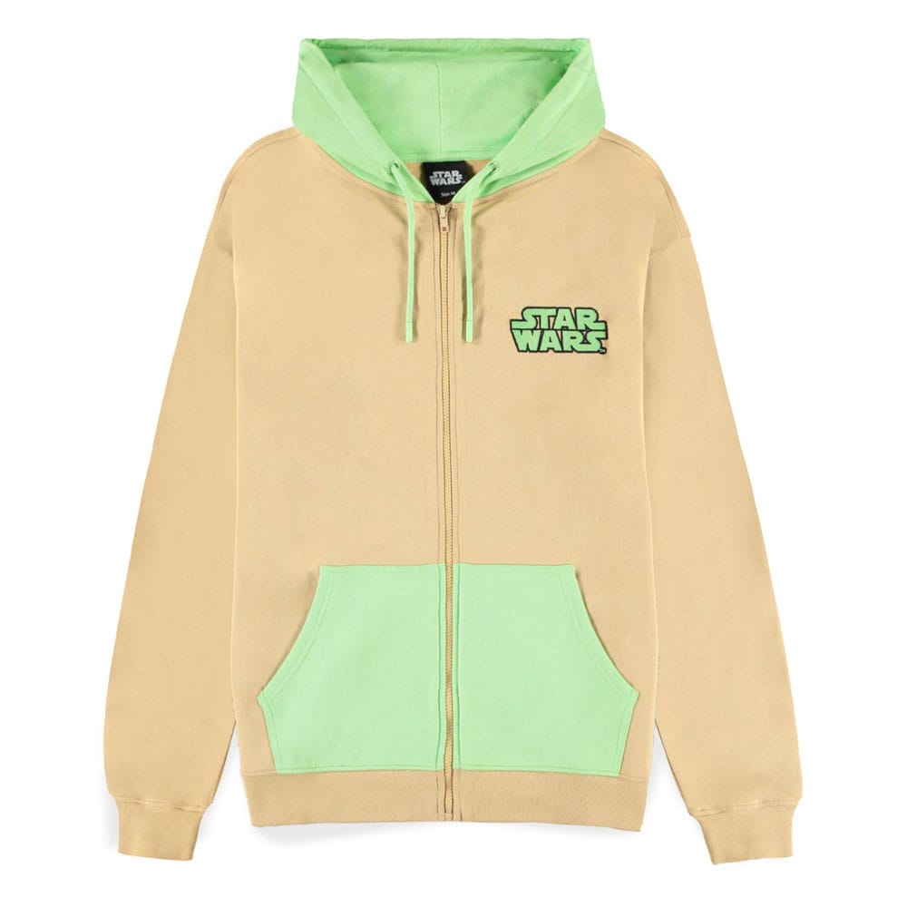 Star Wars The Mandalorian Zipper Hoodie Grogu Size M - MangaShop.ro