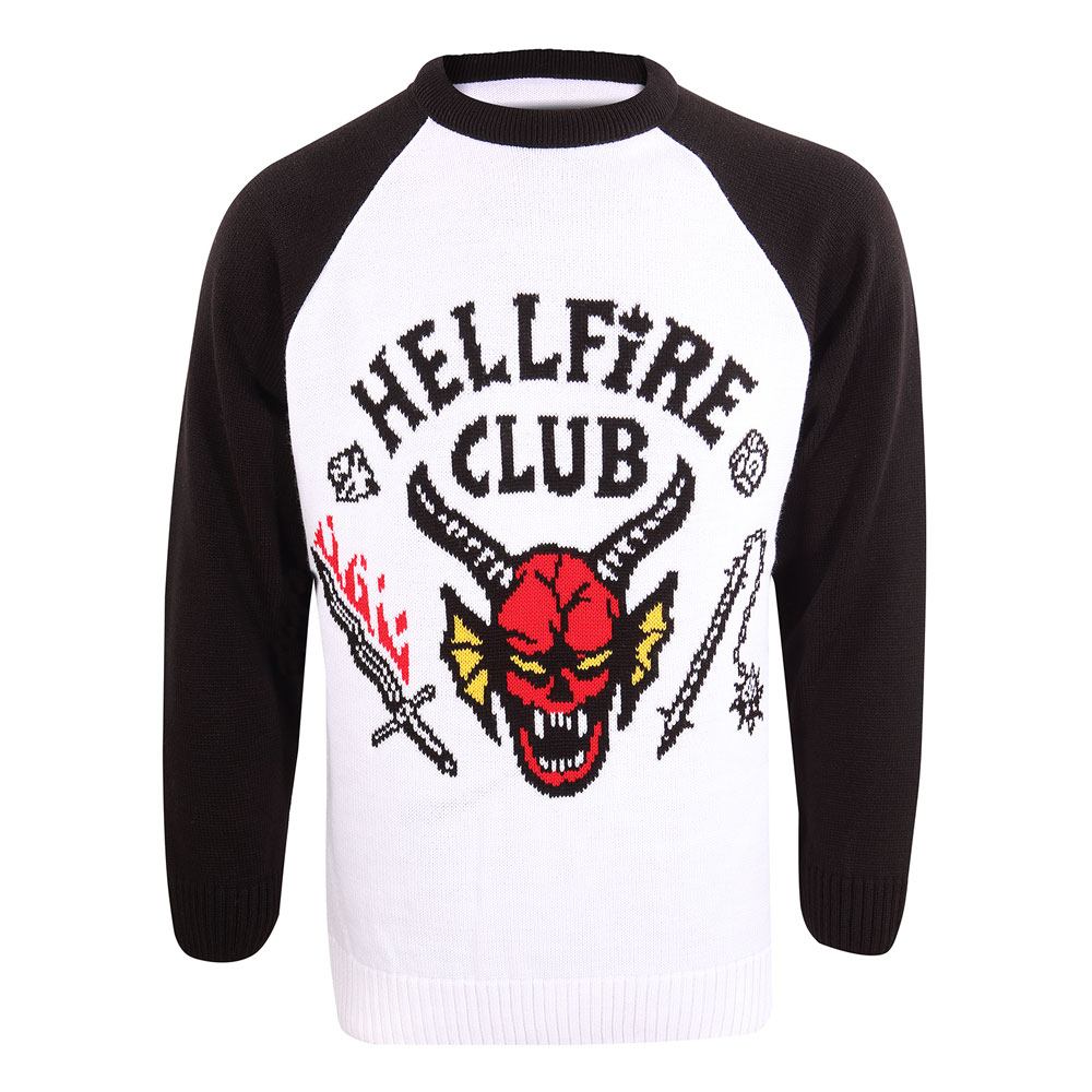 Stranger Things Sweatshirt Christmas Jumper Hellfire Club - MangaShop.ro