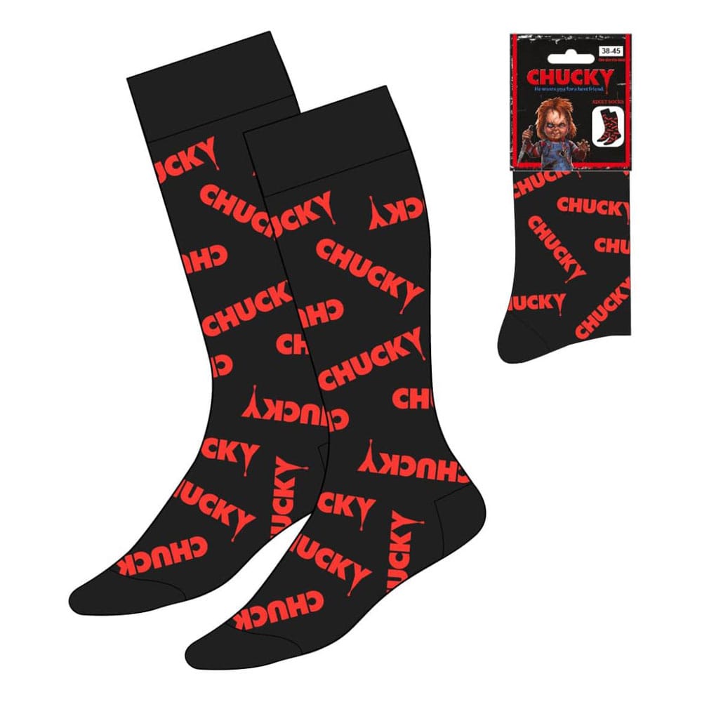 Chucky (Child's Play) Socks Logo 38-45 - MangaShop.ro