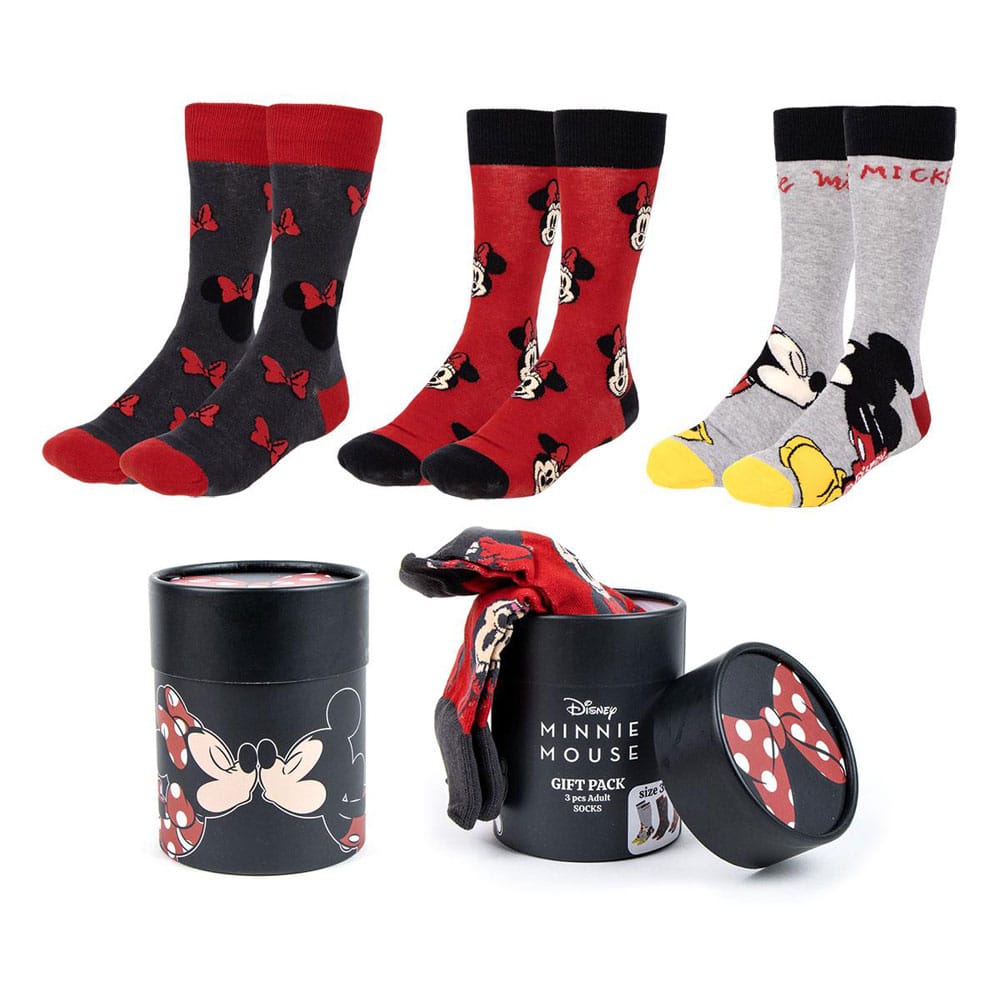Disney Socks 3-Pack Minnie 2 36-43 - MangaShop.ro