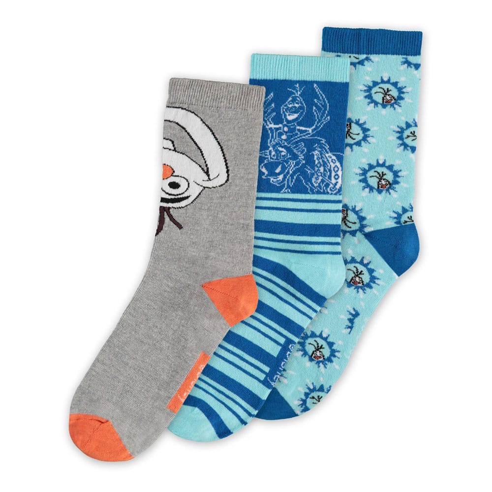 Frozen Socks 3-Pack Olaf 35-38 - MangaShop.ro