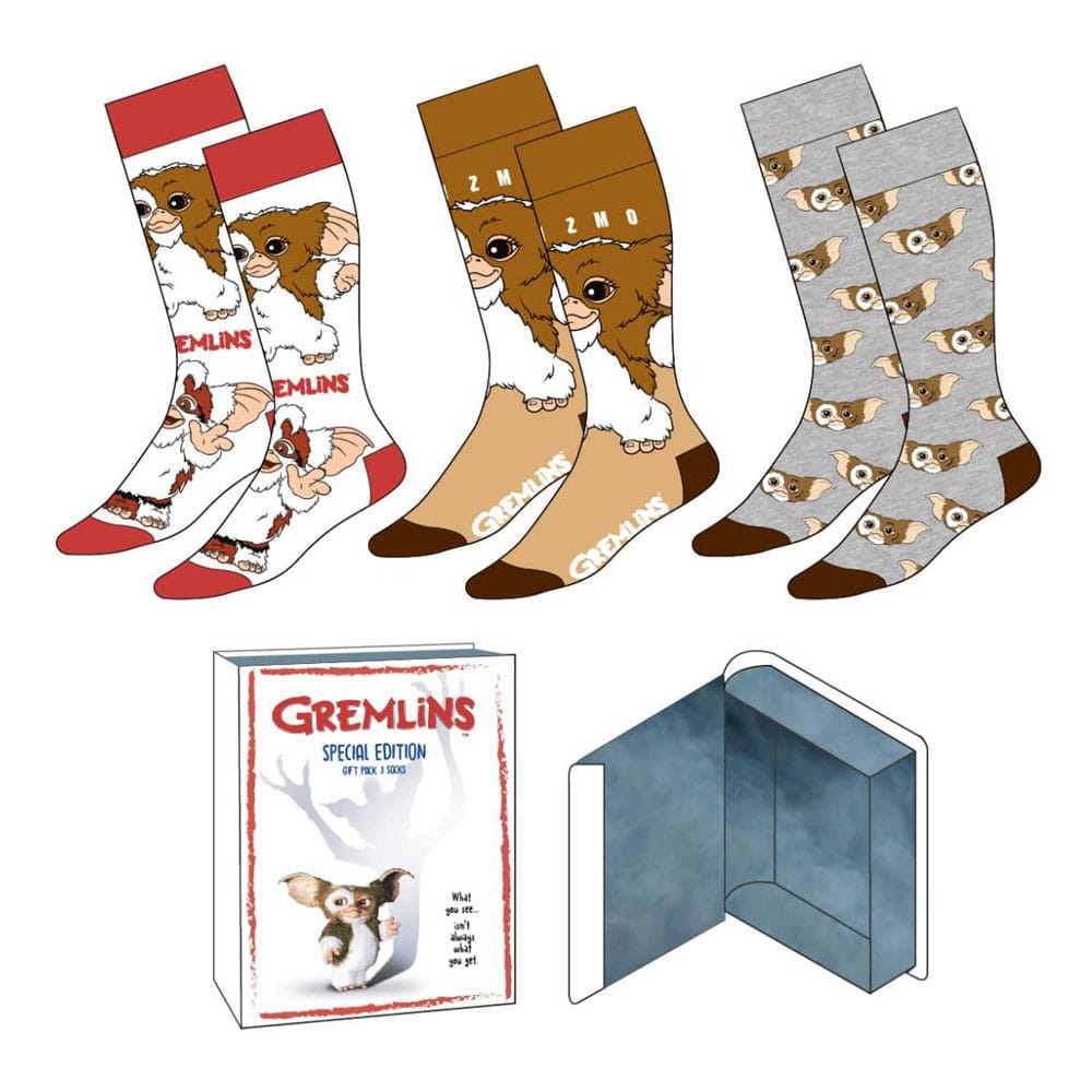 Gremlins Socks 3-Pack 36-43 - MangaShop.ro