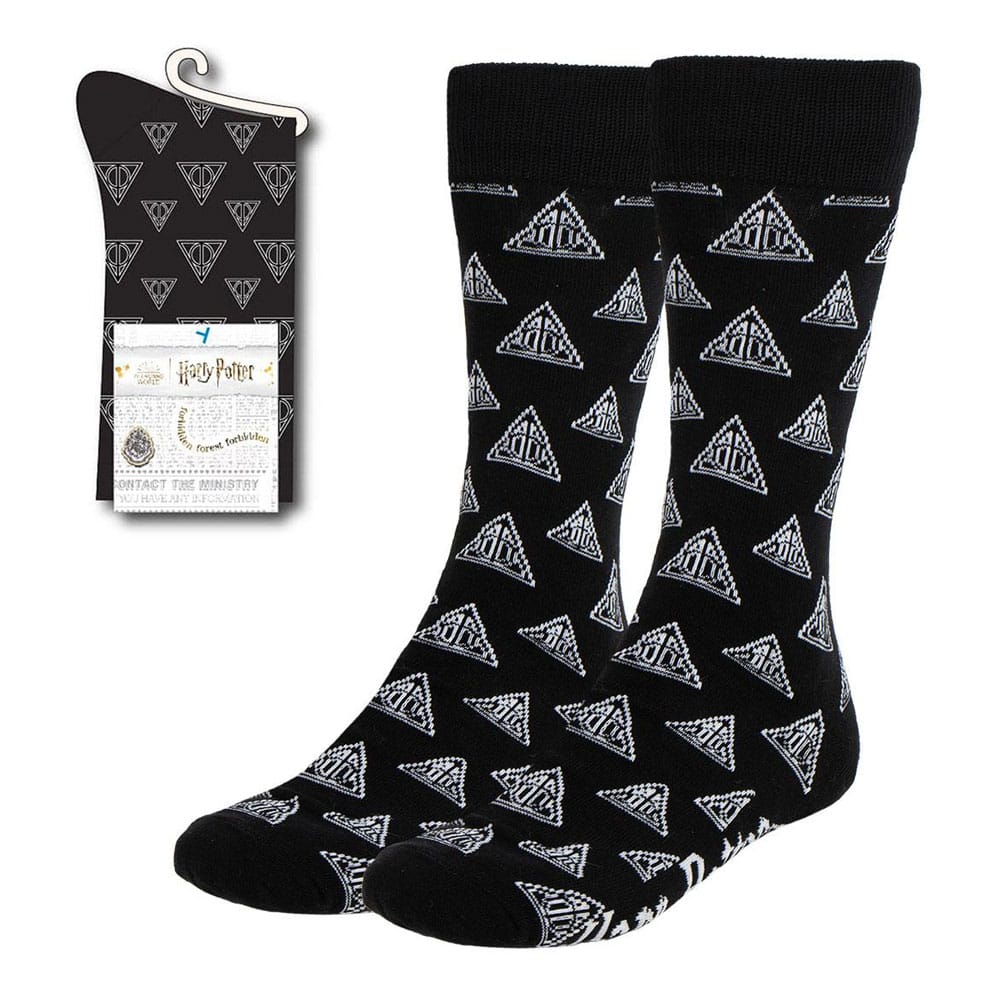 Harry Potter Socks Deathly Hallows 38-45 - MangaShop.ro
