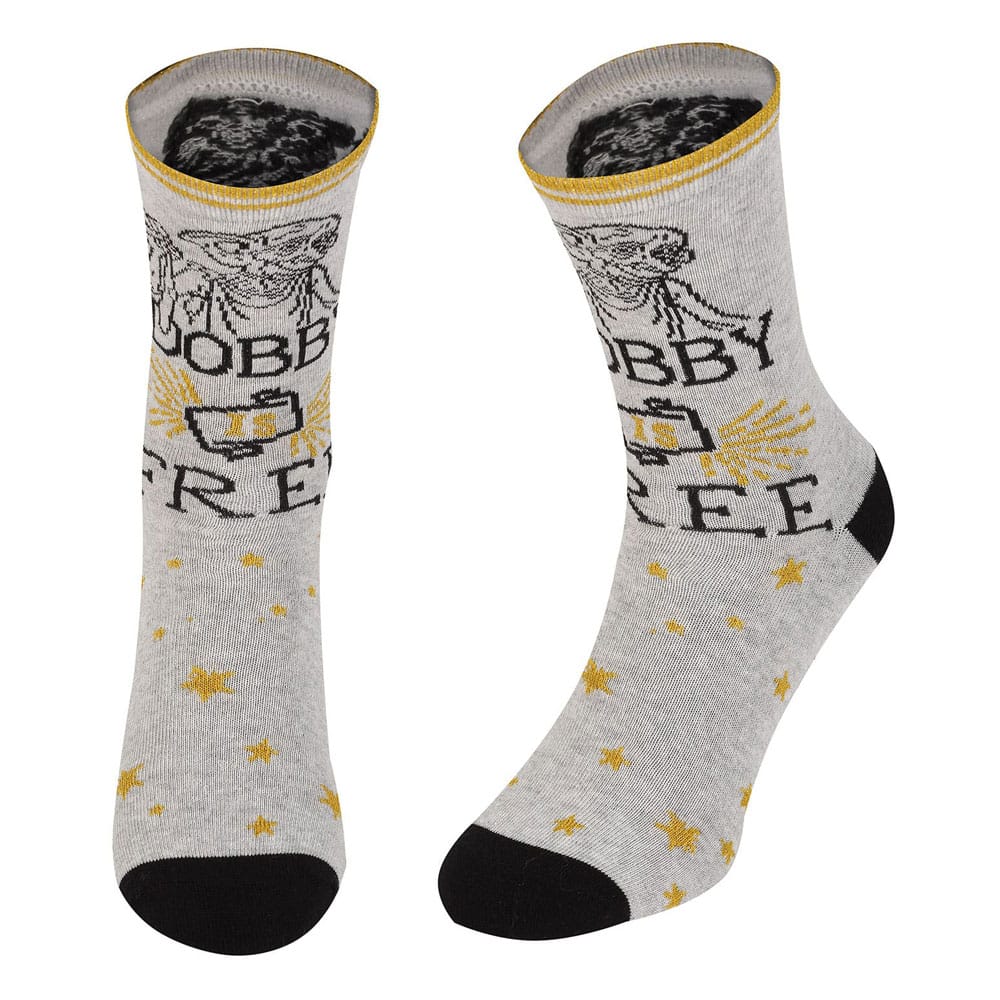 Harry Potter Socks Dobby Is Free S-M - MangaShop.ro