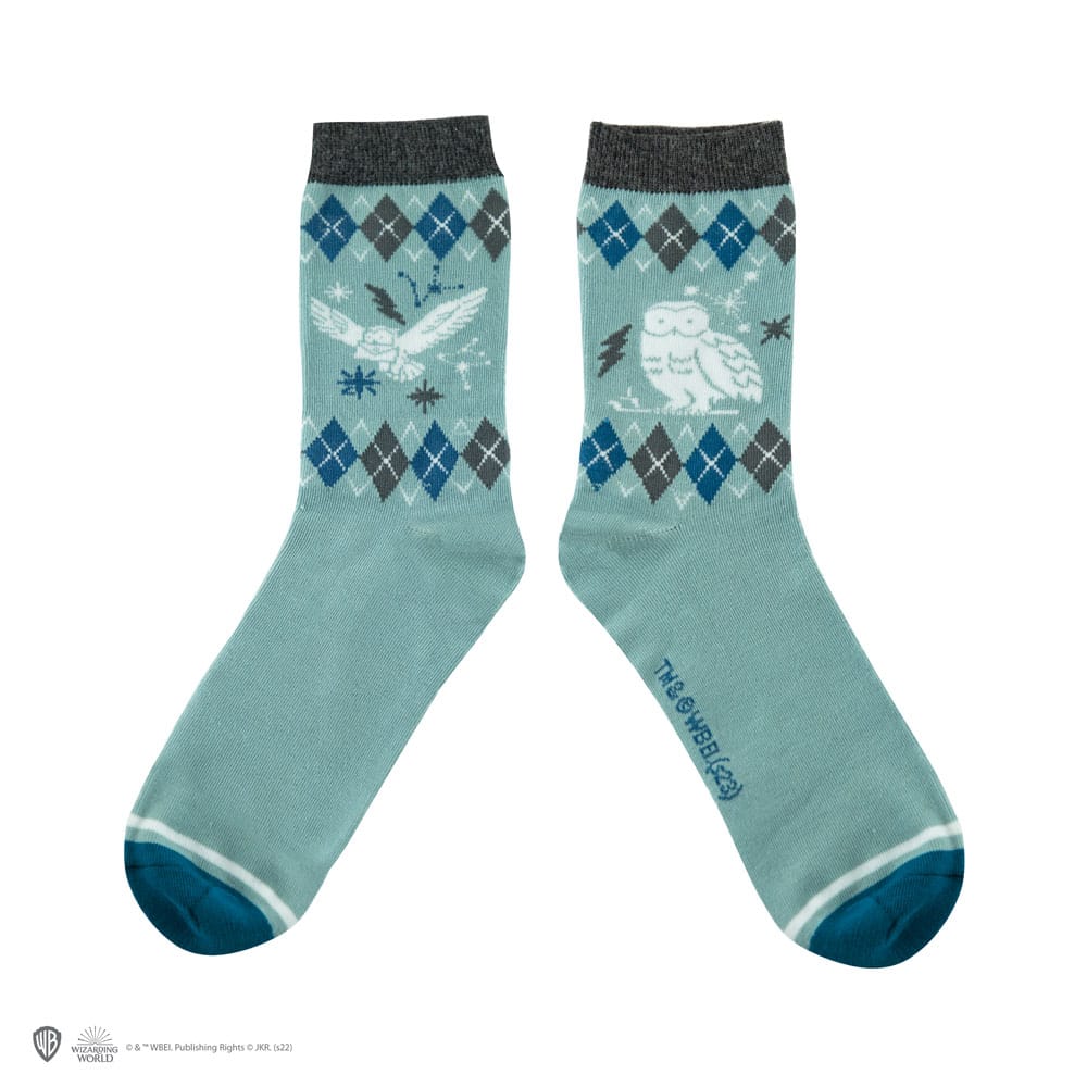 Harry Potter Socks 3-Pack Hedwig - MangaShop.ro