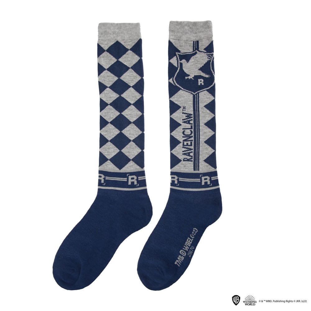 Harry Potter Knee-high socks 3-Pack Ravenclaw - MangaShop.ro