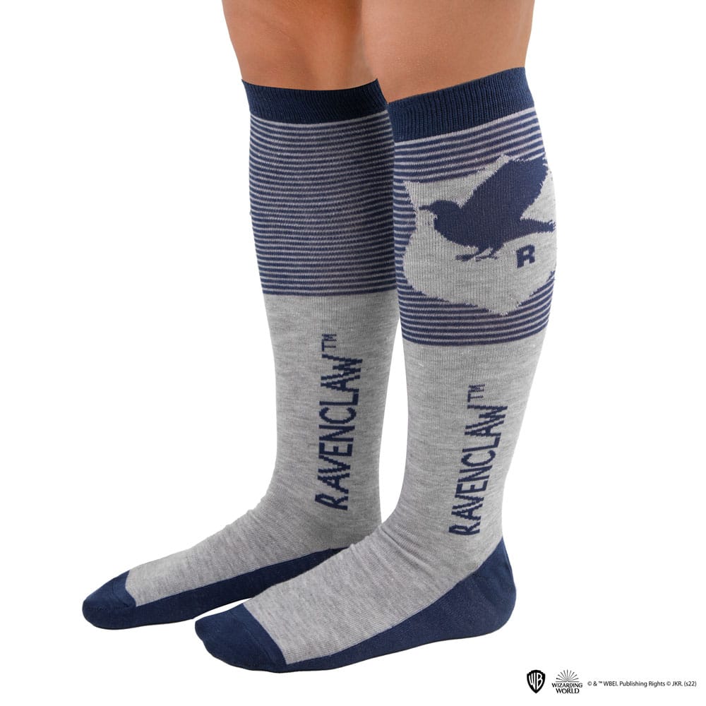 Harry Potter Knee-high socks 3-Pack Ravenclaw - MangaShop.ro