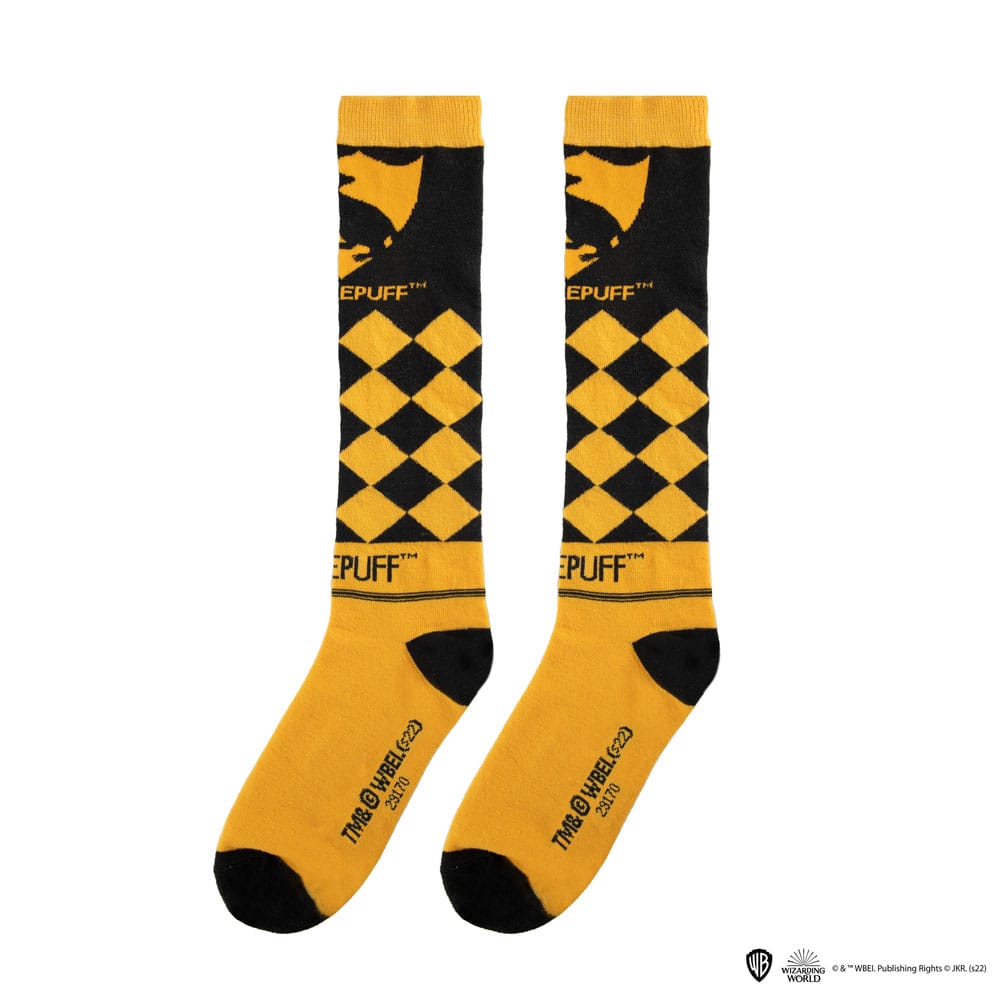 Harry Potter Knee-high socks 3-Pack Hufflepuff - MangaShop.ro