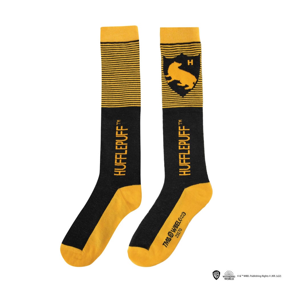 Harry Potter Knee-high socks 3-Pack Hufflepuff - MangaShop.ro